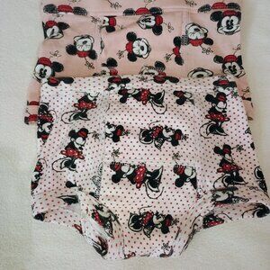 2 Pack Hanna Andersson Disney Minnie Mouse Training Unders In Organic Cotton